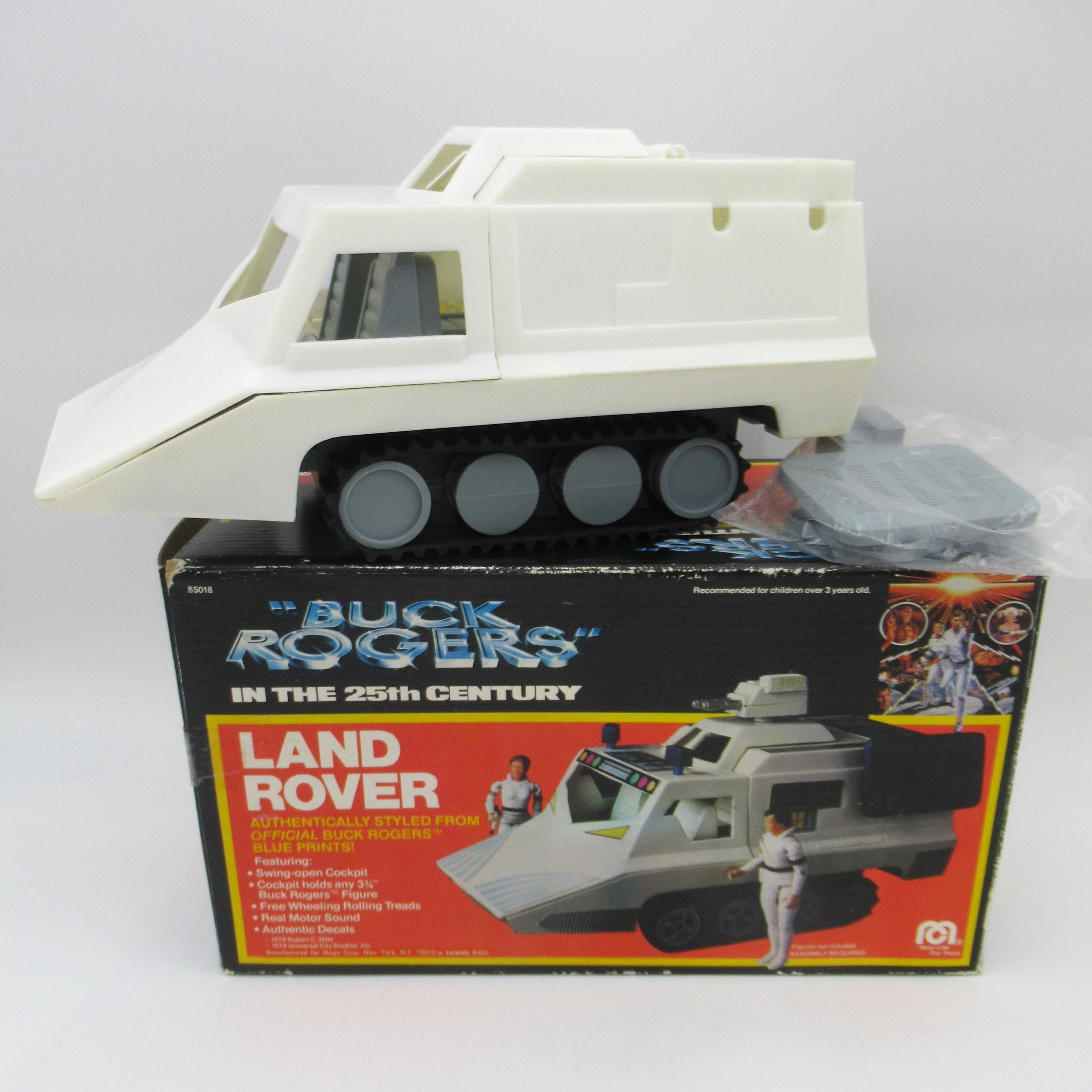 BUCK ROGERS Land Rover Vehicle with Box - Mego Corp. (1979) Vintage Toy